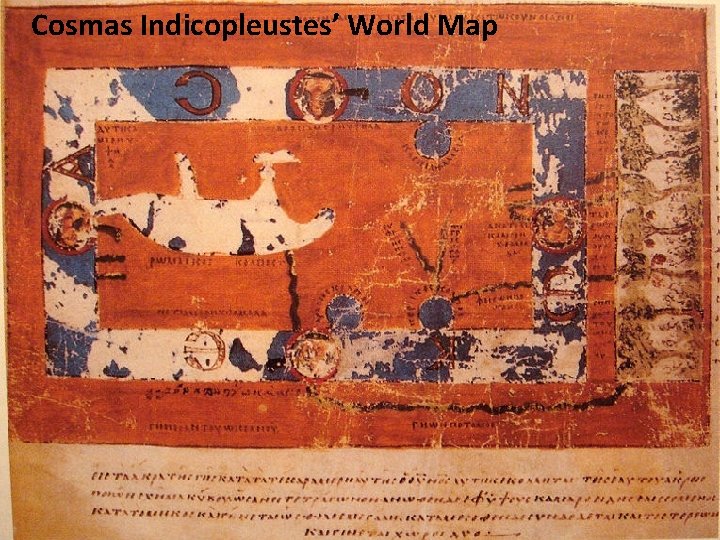 Cosmas Indicopleustes’ World Map 