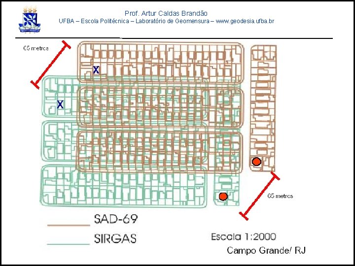 Prof. Artur Caldas Brandão UFBA – Escola Politécnica – Laboratório de Geomensura – www.