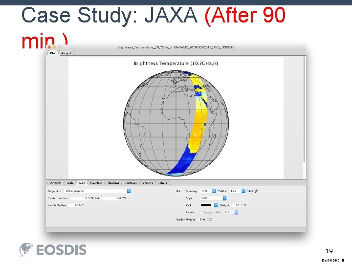 Case Study: JAXA (After 90 min. ) 19 Conf-DDDD-IN 