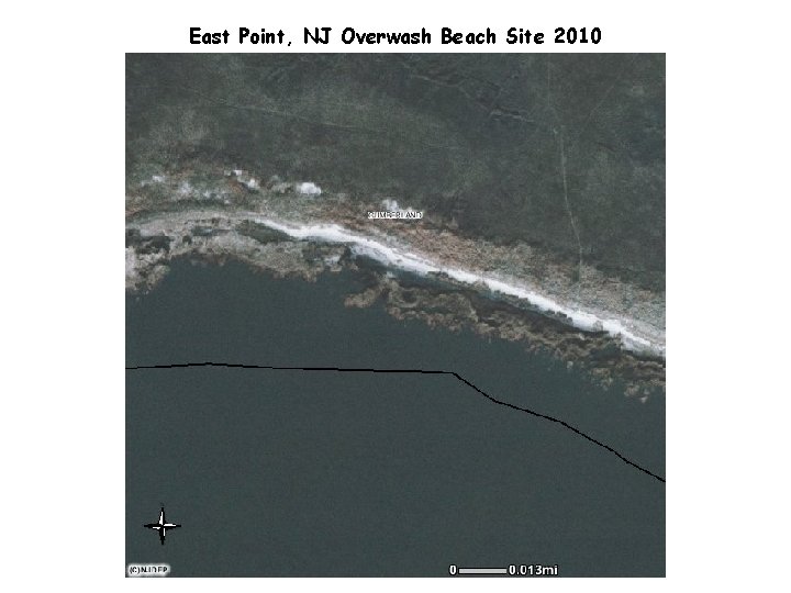 East Point, NJ Overwash Beach Site 2010 