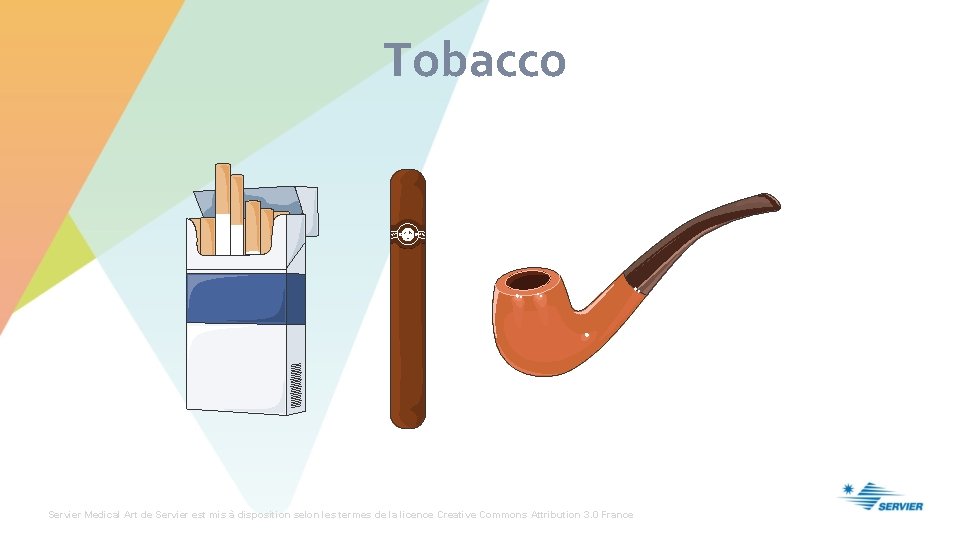 Tobacco Servier Medical Art de Servier est mis à disposition selon les termes de