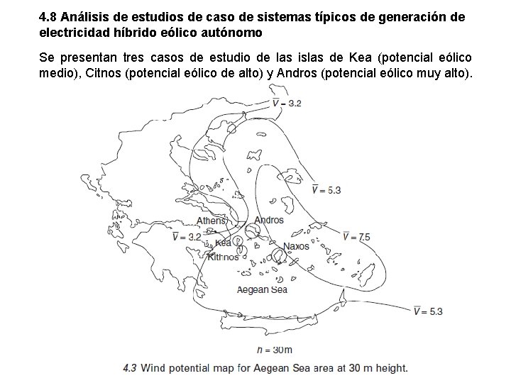 4. 8 Análisis de estudios de caso de sistemas típicos de generación de electricidad