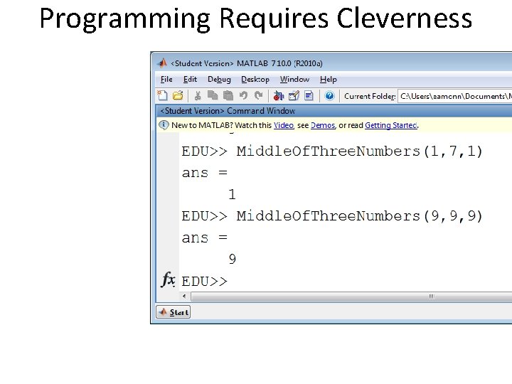 Programming Requires Cleverness 