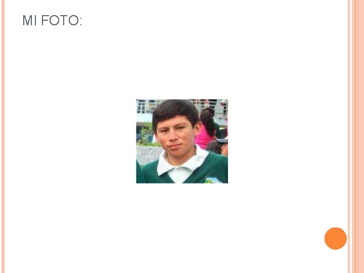 MI FOTO: 