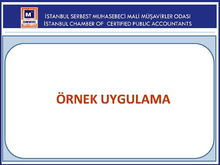 ÖRNEK UYGULAMA 170 