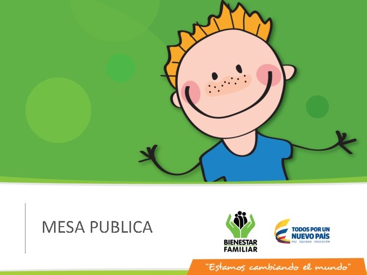 MESA PUBLICA 