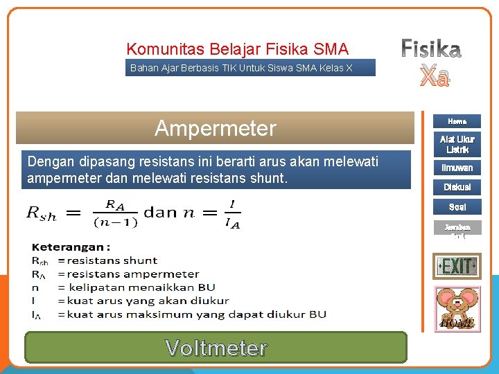 Komunitas Belajar Fisika SMA Bahan Ajar Berbasis TIK Untuk Siswa SMA Kelas X Smt.