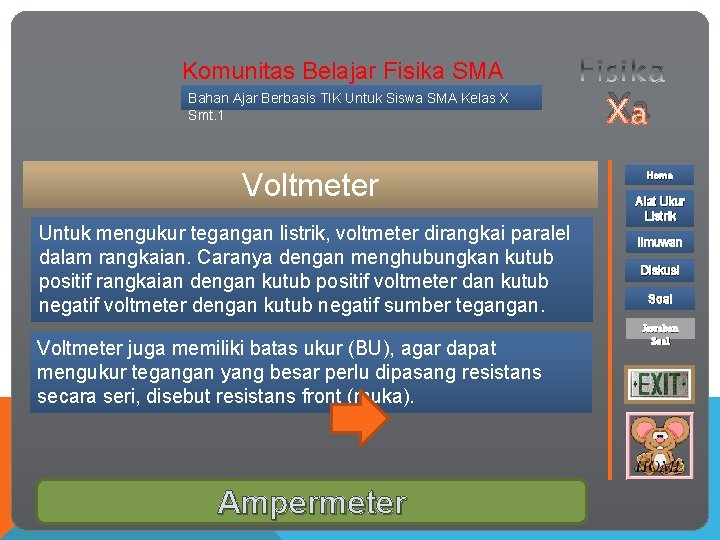 Komunitas Belajar Fisika SMA Bahan Ajar Berbasis TIK Untuk Siswa SMA Kelas X Smt.