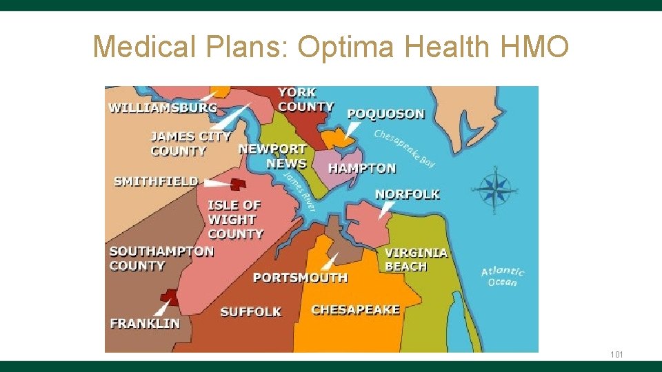 Medical Plans: Optima Health HMO 101 