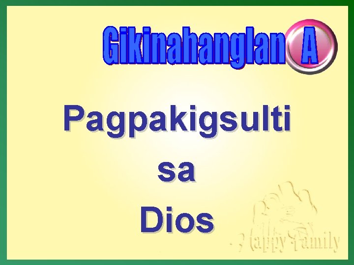 Pagpakigsulti sa Dios 