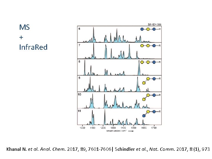 MS + Infra. Red Khanal N. et al. Anal. Chem. 2017, 89, 7601 -7606|