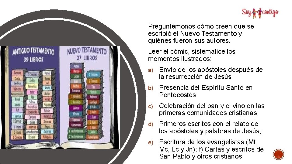 Preguntémonos cómo creen que se escribió el Nuevo Testamento y quiénes fueron sus autores.