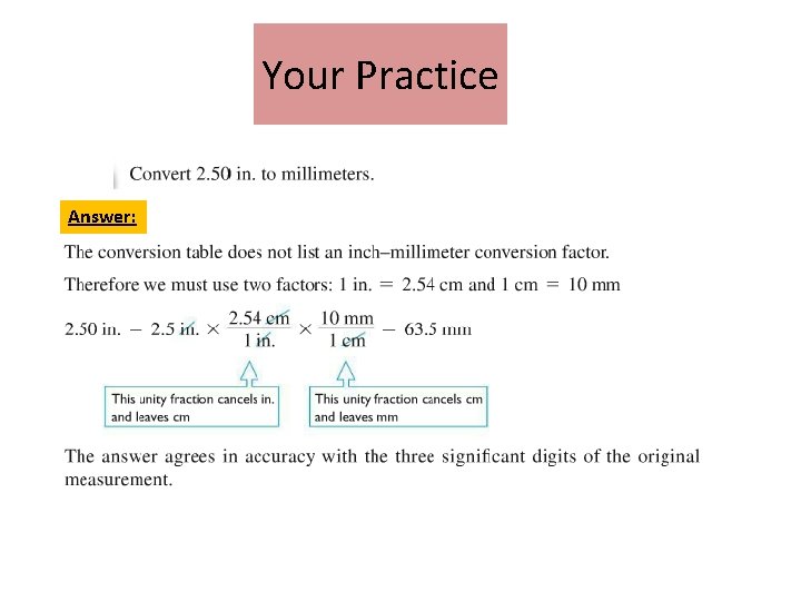 Your Practice Answer: Your Practice Answer:
