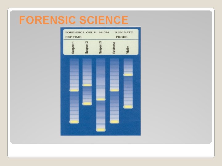 FORENSIC SCIENCE 