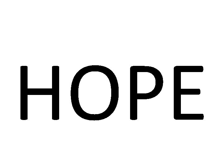 HOPE 