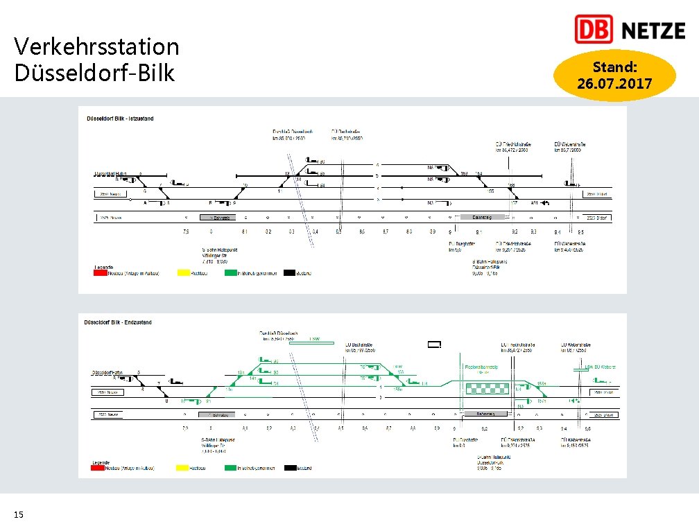 Verkehrsstation Düsseldorf-Bilk 15 Stand: 26. 07. 2017 