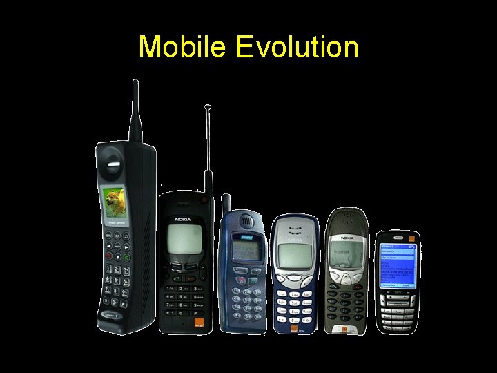 Mobile Evolution 