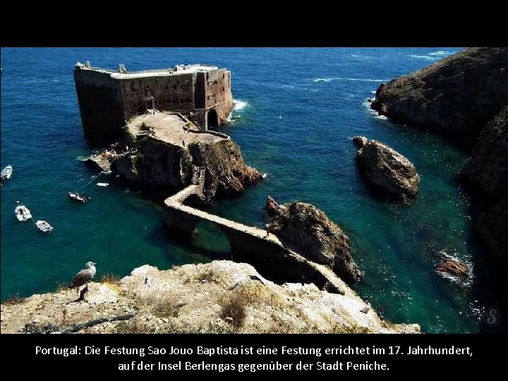 Portugal: Die Festung Sao Jouo Baptista ist eine Festung errichtet im 17. Jahrhundert, auf