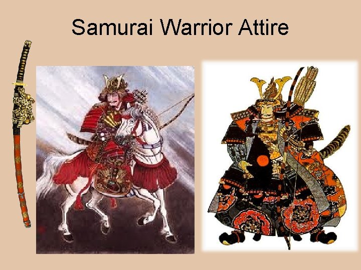 Samurai Warrior Attire 