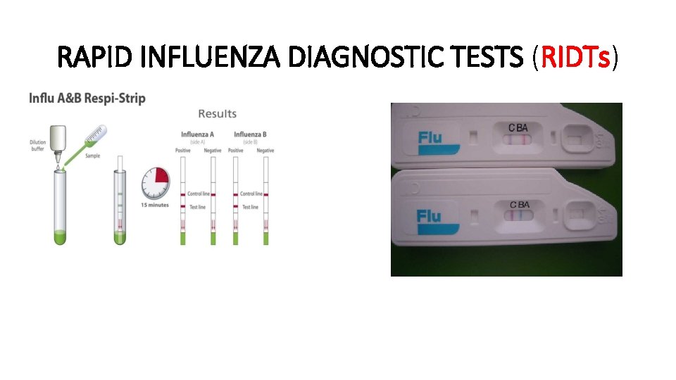 RAPID INFLUENZA DIAGNOSTIC TESTS (RIDTs) 