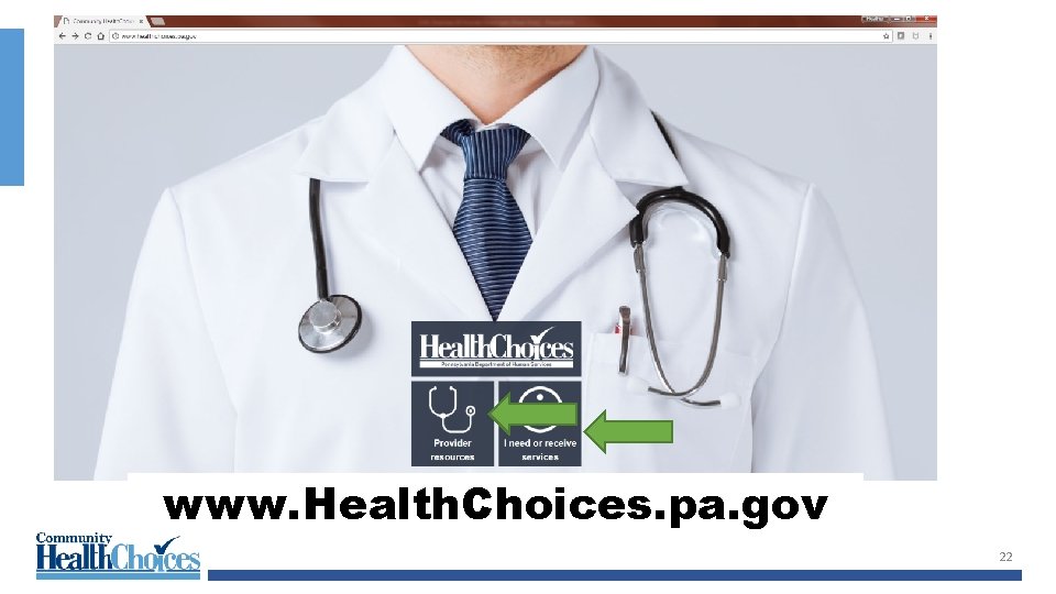 www. Health. Choices. pa. gov 22 