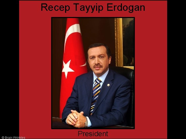 Recep Tayyip Erdogan © Brain Wrinkles President 