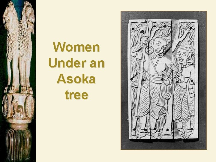 Women Under an Asoka tree 