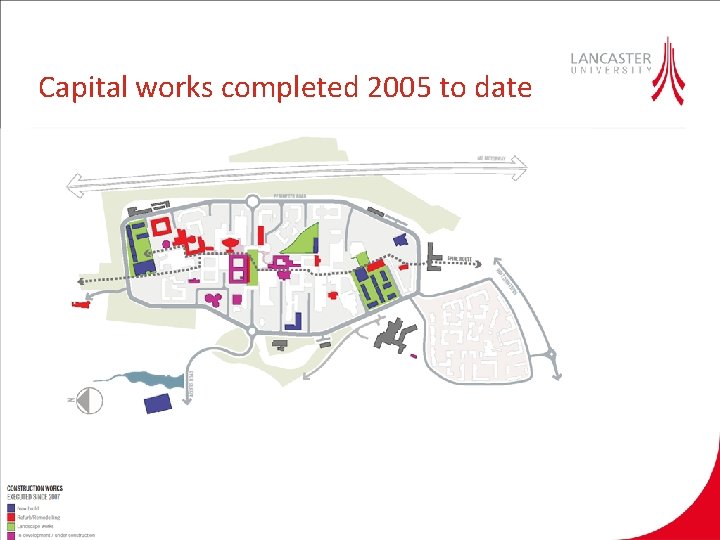 Capital works completed 2005 to date 