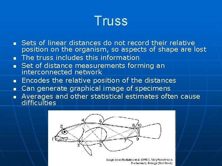Truss n n n Sets of linear distances do not record their relative position