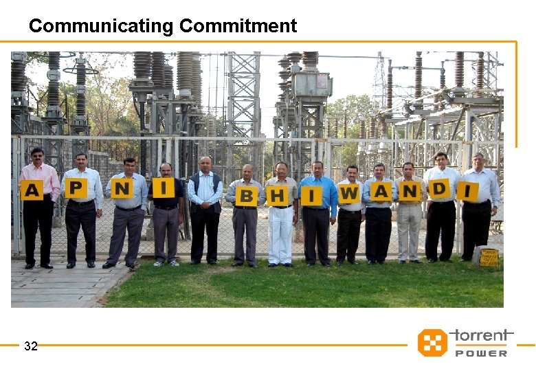 Communicating Commitment 32 