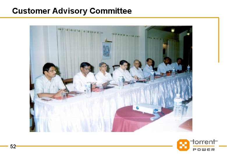 Customer Advisory Committee 52 
