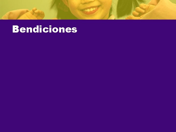 Bendiciones 