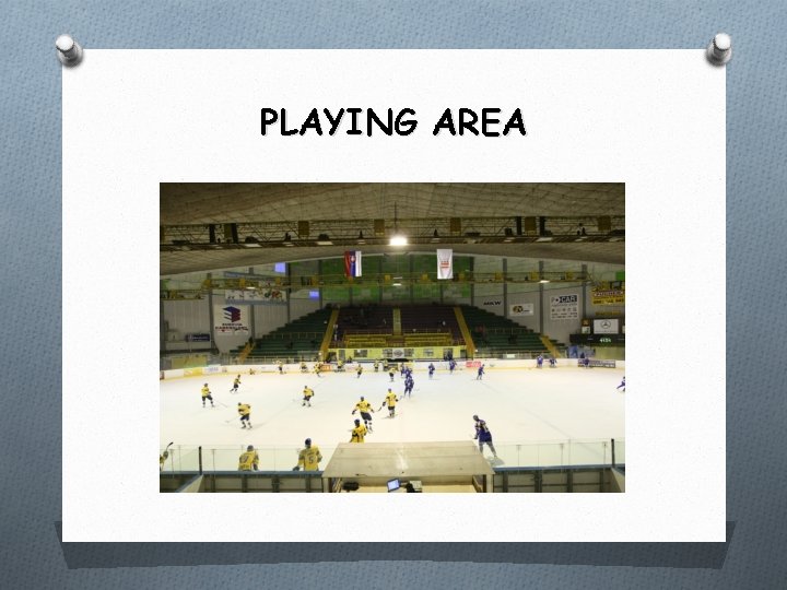 PLAYING AREA 