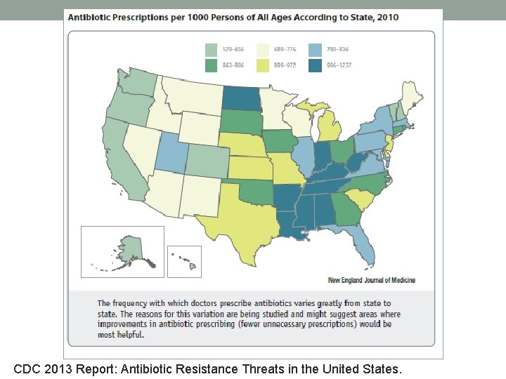 CDC 2013 Report: Antibiotic Resistance Threats in the United States. 