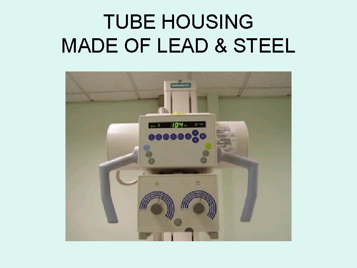TUBE HOUSING MADE OF LEAD & STEEL 