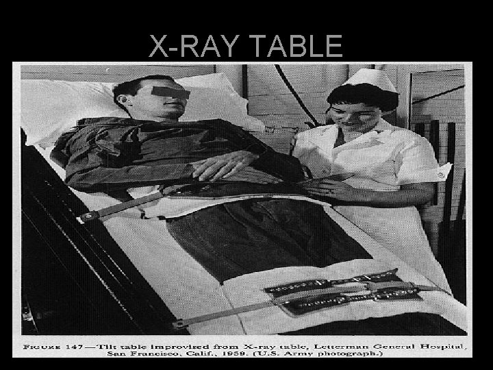 X-RAY TABLE 
