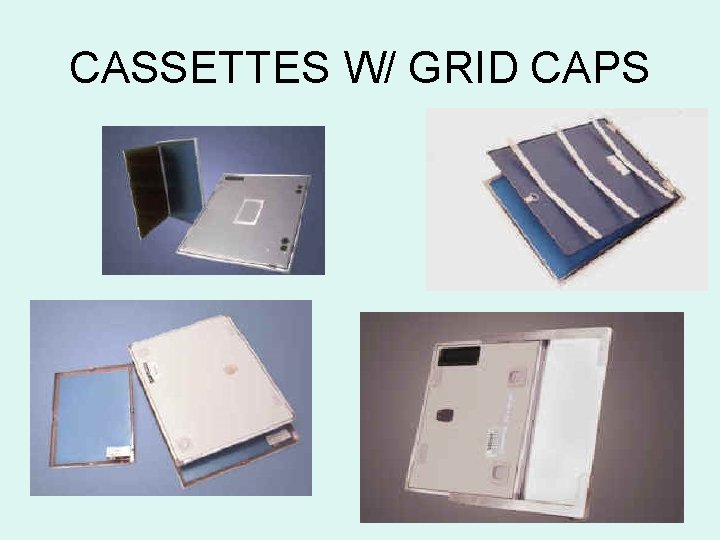 CASSETTES W/ GRID CAPS 