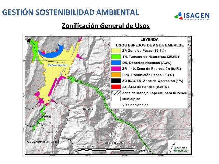 GESTIÓN SOSTENIBILIDAD AMBIENTAL Zonificación General de Usos GESTIÓN SOSTENIBILIDAD AMBIENTAL Zonificación General de Usos