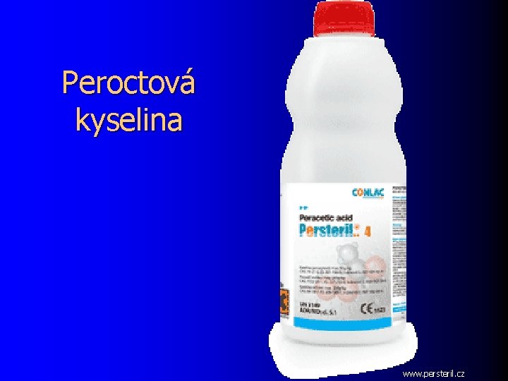 Peroctová kyselina www. persteril. cz 