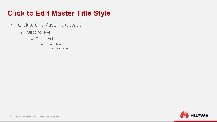 Click to Edit Master Title Style • Click to edit Master text styles p