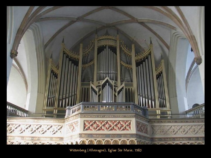 Wittenberg (Allemagne), Eglise Ste Marie, 1983 