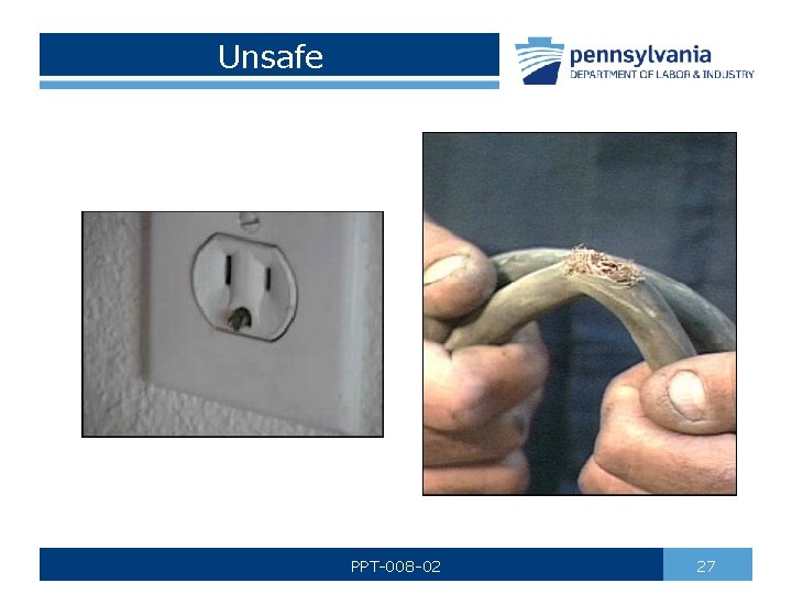 Unsafe PPT-008 -02 27 Unsafe PPT-008 -02 27