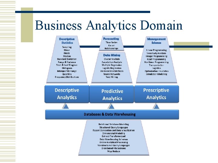 Business Analytics Domain 