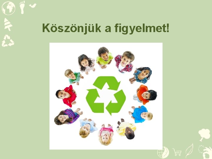 Köszönjük a figyelmet! 