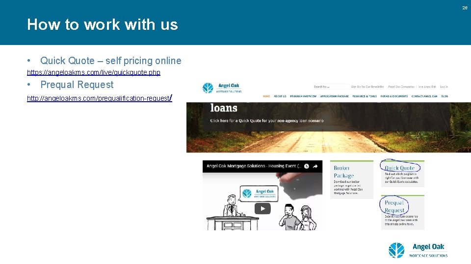 26 How to work with us • Quick Quote – self pricing online https: