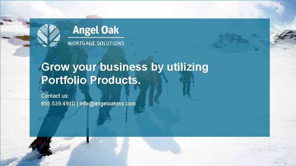 Grow your business by utilizing Portfolio Products. Contact us: 855. 539. 4910 | info@angeloakms.