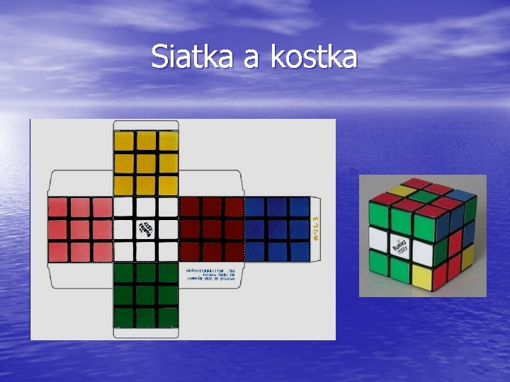 Siatka a kostka 