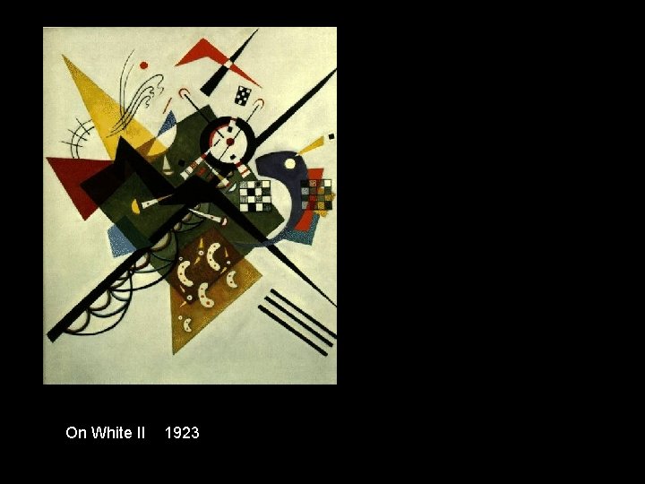 On White II 1923 