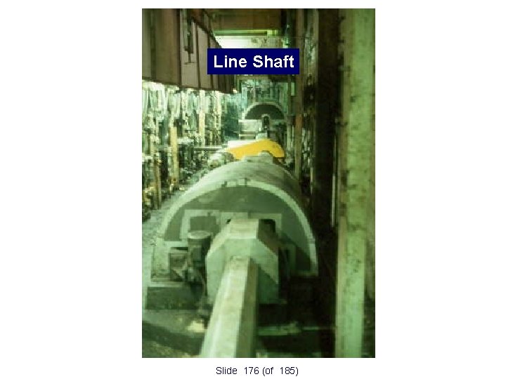 Line Shaft Slide 176 (of 185) 