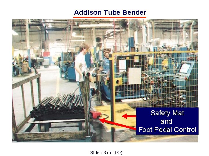 Addison Tube Bender Safety Mat and Foot Pedal Control Slide 53 (of 185) 